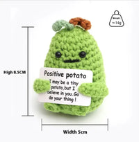 Green Potato P Card