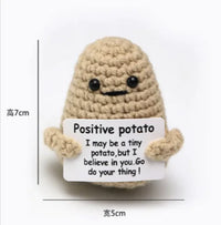 Khaki Potato P Card