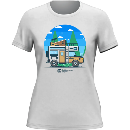 Funny Camping T-Shirt for Women